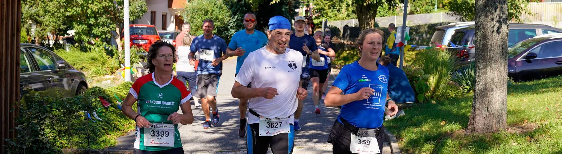 5,3 km Lauf beim Stolpener Basalt-Lauf