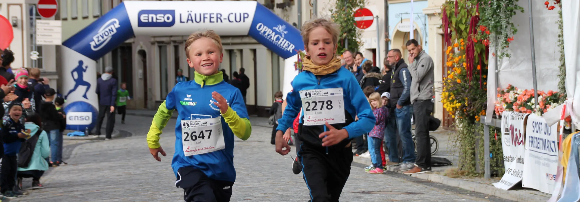 Kinderläufe beim Stolpener Basalt-Lauf
