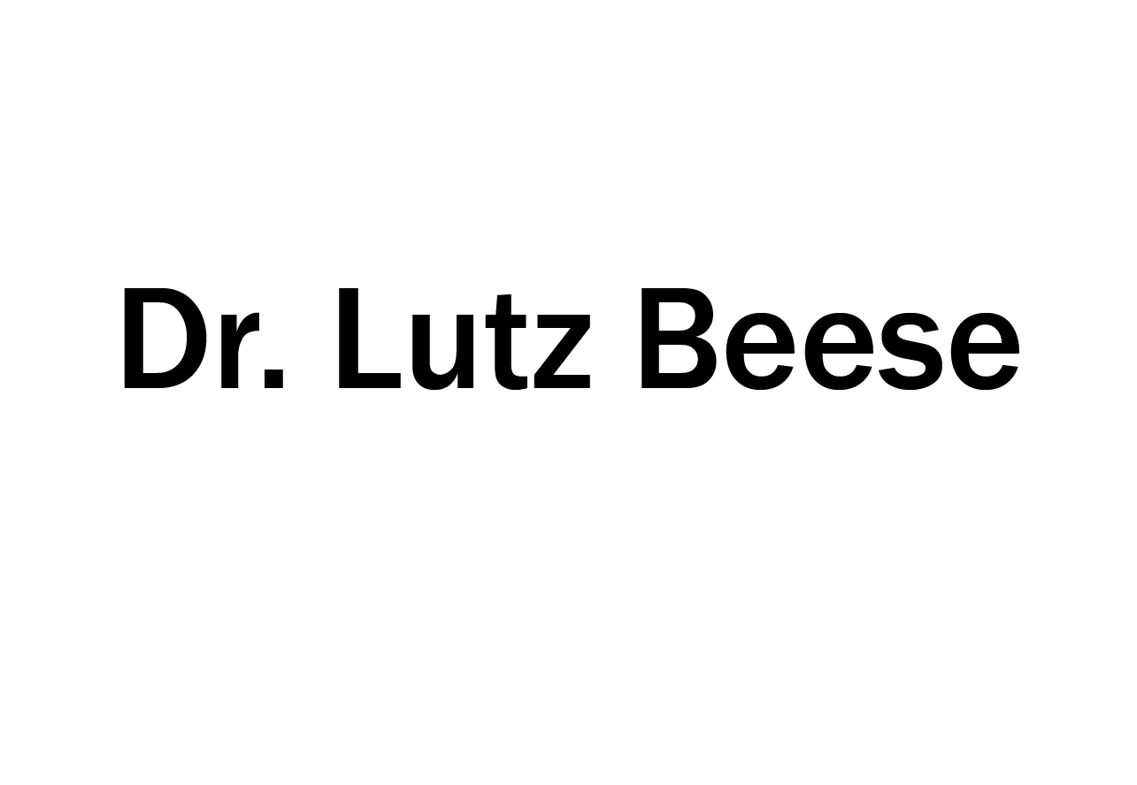 Dr. Lutz Beese : Brand Short Description Type Here.
